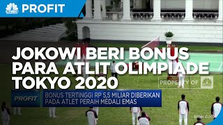 Jokowi Beri Bonus Kepada Kontingen Indonesia di Olimpiade Tokyo 2020