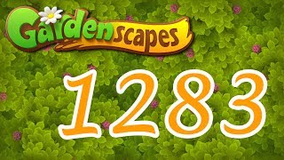 Gardenscapes level 1283