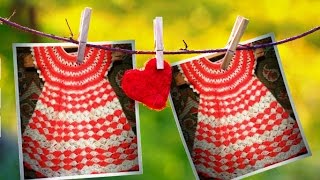 Детское платье крючком МК часть 2
