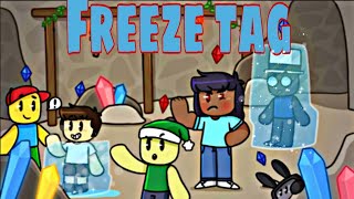 Играю в Freeze tag в роблокс❄?