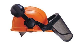 Broken Forestry Chainsaw Helmet Fix