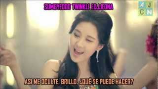 [HD] SNSD Girls Generation - TWINKLE (Romanización Karaoke/Sub español)