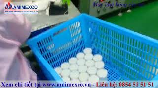 Dây chuyền sản xuất, máy làm bông ráy tai giá tốt tại Amimexco