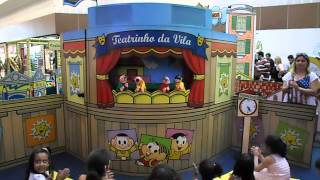 Teatro Fantoches Turma da Monica 13/10/2013 no Vale Sul Shopping
