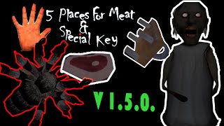 5 Trick to find Meat and Special Key in Granny Horror Game version 1.5.0 ( Android and IOS
