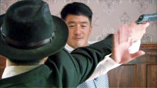 刺殺開始！國軍特工空手奪槍，連殺3名日軍守衛，槍口直指日軍高官！ ️ 抗日