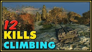 Climbing - UDES 03 - 12 Kills - 1 VS 6 - World of Tanks Gameplay