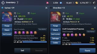 Lineage 2 Revolution Blue Rare UR vs Red Rare SR on Magic Mob