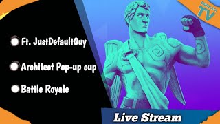 ? Fortnite Live Stream - Разцъкваме Architect Pop-up cup с про играч. High kill игри