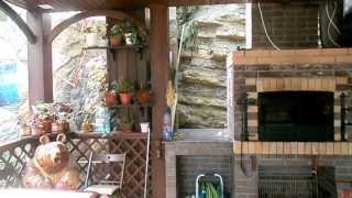 Лазаревское, улица Свирская, отель Мария.  Каминный и игровой зал