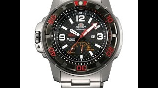 Orient X STI EL06002B Limited Edition M-Force Automatic Men's Watch Review Video