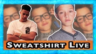 JACOB SARTORIOUS SWEATSHIRT LIVE PERFORMANCE REACTION