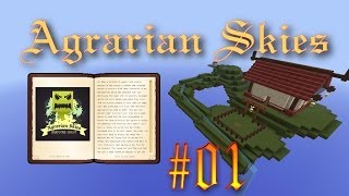 Minecraft FTB: Agrarian Skies HQ #1 - Куда я попал?