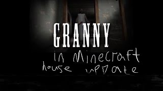 minecraft pocket edition granny house build update