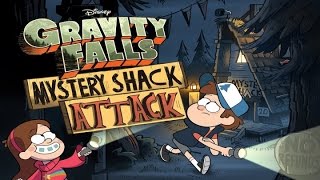 Gravity Falls Mystery shack attack 1# Прохождение игры Начало)