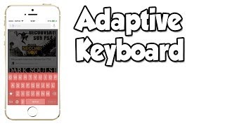 iOS 7 Jailbreak Tweak - AdaptiveKeyboard