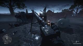 Battlefield 1 Sniper Stealth Mission Gameplay