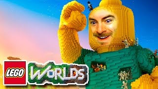 LEGO Worlds SCAVENGER HUNT CHALLENGE feat. iBallisticSquid