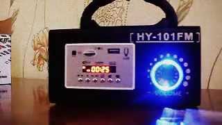 Обзор колонки Mini speaker HY-101FM