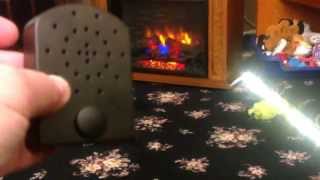 Full Review of: COMFORT SMART FIRE CRACKLER sound effect battery operated, realistic & authentic