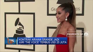 Honor Ariana Grade Jadi Pelatih 'The Voice' Cetak Rekor Tertinggi