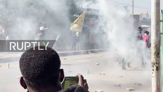 Sudan: Tear gas fired at demonstrators as anti-coup protests continue