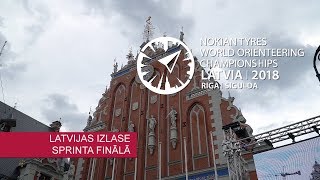 WOC 2018 Sprinta fināls - Latvijas izlases intervijas 4.08.2018