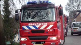 PRIO 1 TS47-1 TS46-1 AL46-1 Schuurbrand Pruimendijk Ridderkerk