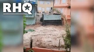 Hurricane Wreaks Havoc On Puerto Rico And Dominican Republic