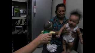 Laughing baby! Louis Daniel
