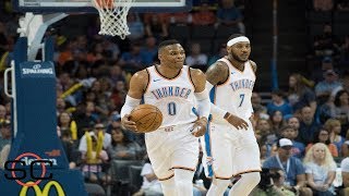 Tim Legler impressed with Westbrook, Anthony and George in Thunder debut l SportsCenter l ESPN