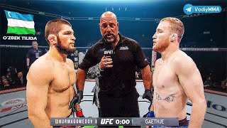 ДАХШАТ! ХАБИБ vs ГЭТЖИ ЖАНГИ ҚОНЛИ БЎЛАДИ | Хамзат Чимаев vs Махмуд Муродов