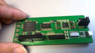 6 layer Artix7 FPGA soldered pcb board