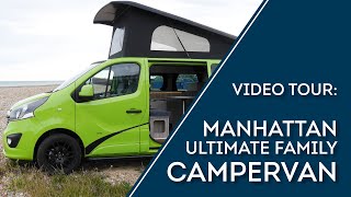 Sussex Campervans Manhattan MPV stylish 5/6 Berth Poptop Roof VW T4 T5 T6 Kombi Camper Van Surf Bus