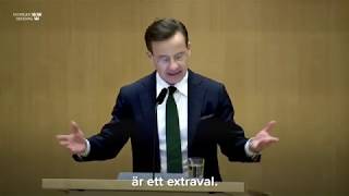 Ulf Kristersson: Sverige behöver ett extraval (hela talet)
