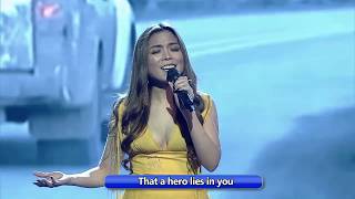 NINA performs "Hero" by Mariah Carey, balik Kapuso na nga ba? | Wowowin