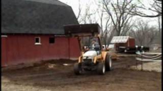Kenosha, Wisconsin - Cleaning the mud-free Ecoraster [Hoofgrid] mudlot in six minutes