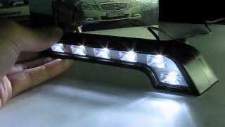 Автомобильные ходовые огни DRL SM21005 6x LED