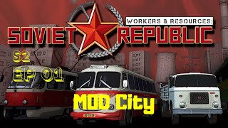 Workers and Resources Soviet Republic Ep 01 First City and Factories