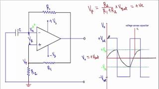Op-Amp Astable Multivibrator (W subtitles)