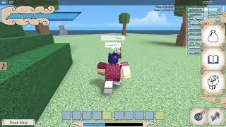 Roblox- One Piece Final Chapter devil fruit show case sand