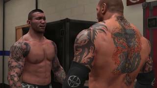 Ренди Ортън предизвиква Батиста (Rey Mysterio Universe Mode #8)