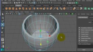 Create a mug in Autodesk Maya 2016