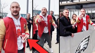 Joey Bosa Gets Triggered By Eagles Fan While Drinking