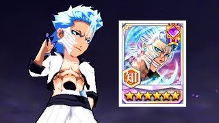 BLEACH Brave Souls / RAW CHARACTER SHOWCASE / Grimmjow (PANTERA FRENZY) 6★ LV 200