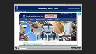 How to LOGIN- Into the GST PORTAL?