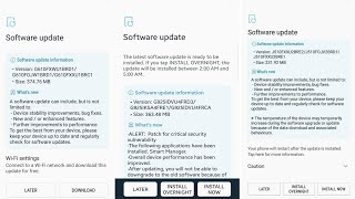 Samsung phones got the New FOTA update
