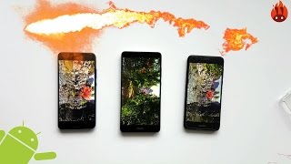 Huawei Mate 9 vs. Huawei P10 vs. Honor 8 - Antutu Thermal Throttling Benchmark Test!