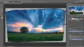 Сборка панорамы в Lightroom