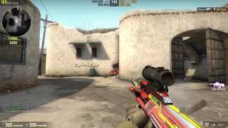Counter-strike: Global Offensive gameplay on ASUS G752VS-GC118D
